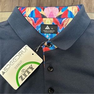 Zity Speedrun XL Long Sleeve Polo Shirt